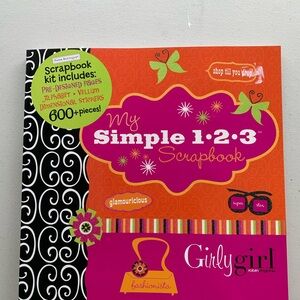 Girly girl scrapbook paper 80 pages